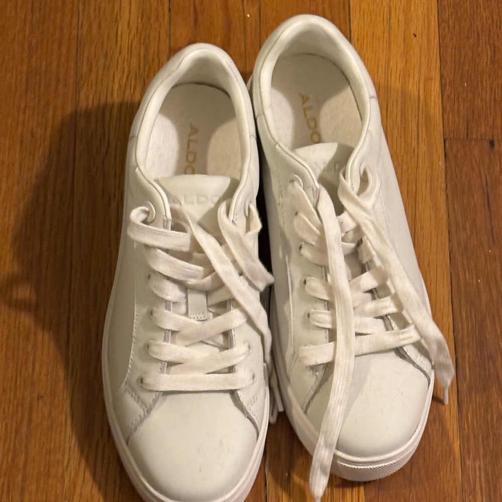 Aldo White Sneakers, never worn